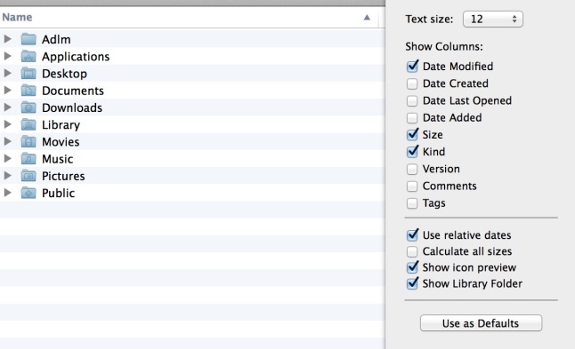 Show Library folder on Mac